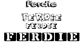 Coloriage Ferdie