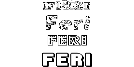 Coloriage Feri