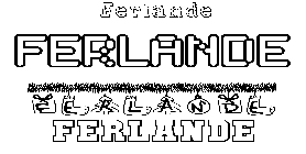 Coloriage Ferlande