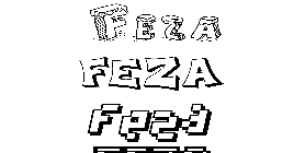 Coloriage Feza