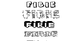 Coloriage Fibie