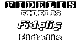 Coloriage Fidelis