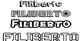 Coloriage Filiberto