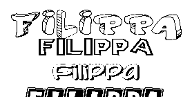 Coloriage Filippa