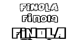 Coloriage Finola