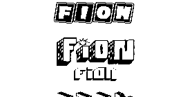 Coloriage Fion