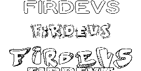 Coloriage Firdevs