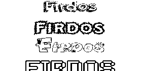 Coloriage Firdos