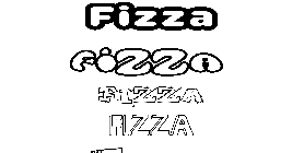 Coloriage Fizza