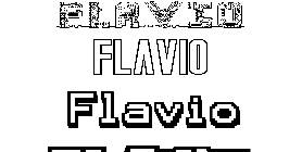 Coloriage Flavio