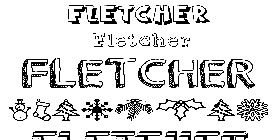 Coloriage Fletcher