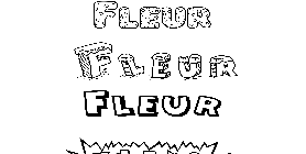 Coloriage Fleur