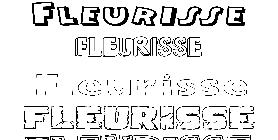 Coloriage Fleurisse