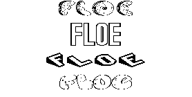 Coloriage Floe