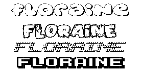 Coloriage Floraine