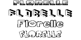 Coloriage Florelle