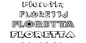 Coloriage Floretta