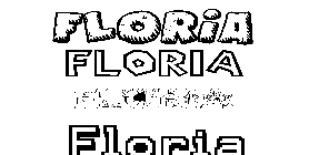 Coloriage Floria