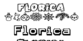 Coloriage Florica