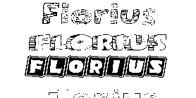 Coloriage Florius