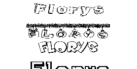 Coloriage Florys