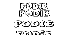 Coloriage Fodie