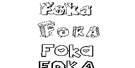 Coloriage Foka