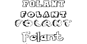 Coloriage Folant