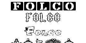 Coloriage Folco