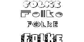 Coloriage Folke