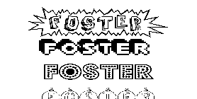 Coloriage Foster