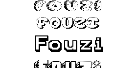 Coloriage Fouzi