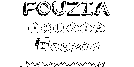 Coloriage Fouzia