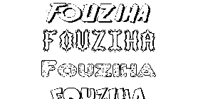 Coloriage Fouziha