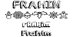 Coloriage Frahim