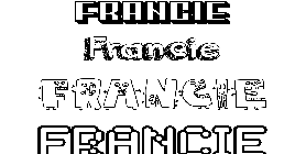 Coloriage Francie