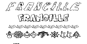 Coloriage Francille