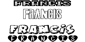 Coloriage Francis