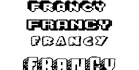 Coloriage Francy