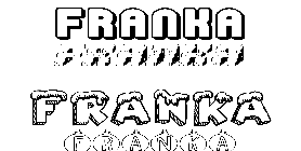 Coloriage Franka