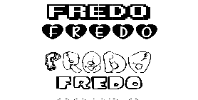 Coloriage Fredo