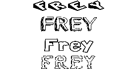 Coloriage Frey