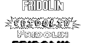 Coloriage Fridolin