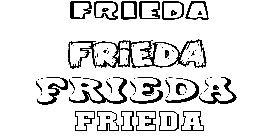 Coloriage Frieda