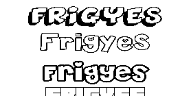 Coloriage Frigyes