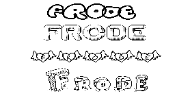 Coloriage Frode
