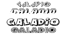 Coloriage Galadio