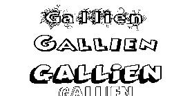 Coloriage Gallien