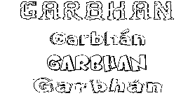 Coloriage Garbhán