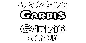 Coloriage Garbis